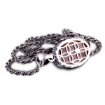 925 Silver Serpent Gemstone Pendant